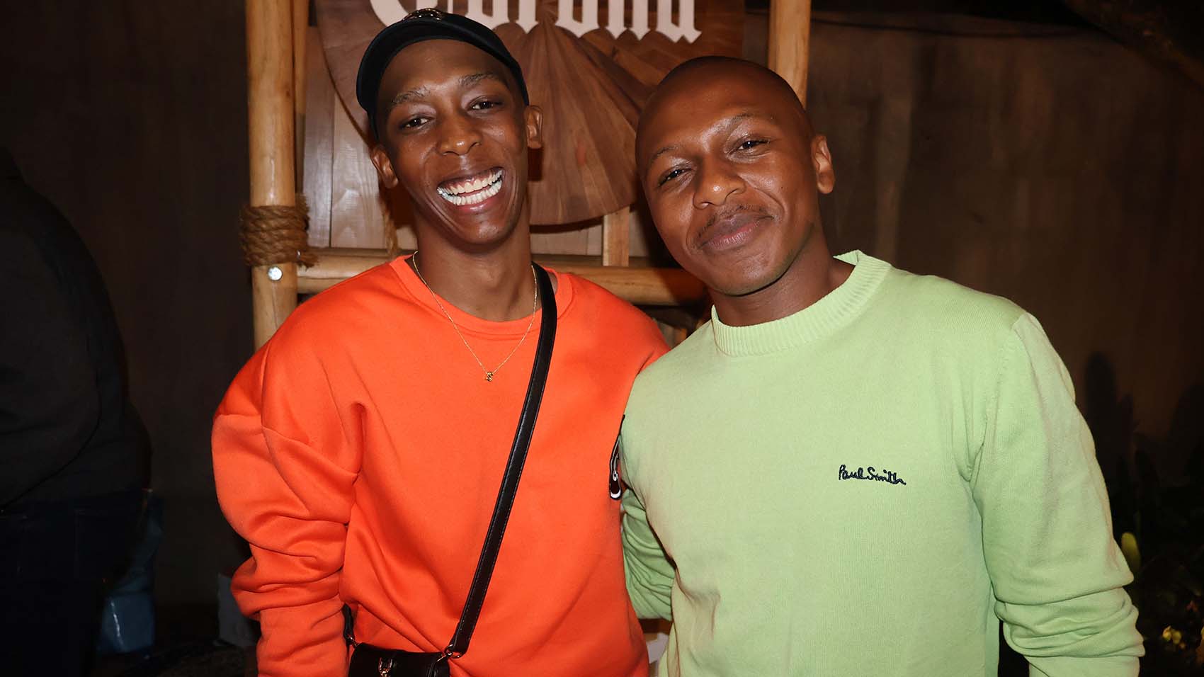 Sammy Carter and Kenny Dlamini. 